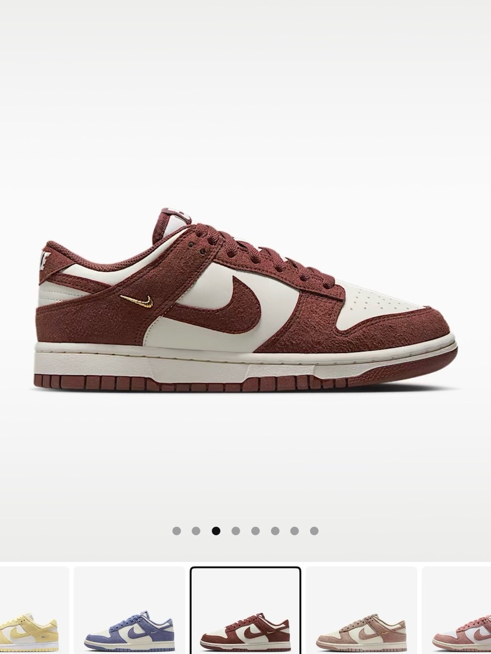 Nike Dunks - Burgundy by and Sail